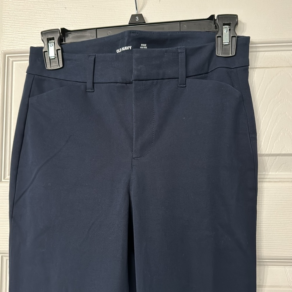 Old Navy Pixie Cut Pants - Navy